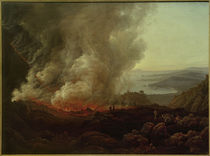 Der Ausbruch des Vesuv, Dezember 1820 / Gemälde v. J.Ch. Dahl by klassik art