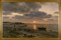 E.Dücker, Sonnenuntergang an der Ostsee von klassik art