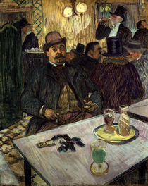 H.Toulouse-Lautrec, Boileau im Café von klassik art