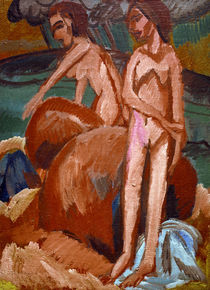 E.L.Kirchner / Bathers by the Sea by klassik art