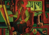 Jan Wiegers / Gemälde von E.L.Kirchner von klassik art
