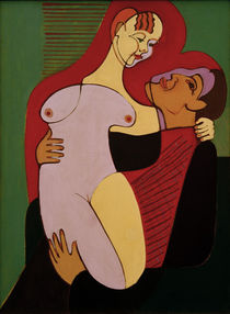 E.L.Kirchner, Großes Liebespaar von klassik art