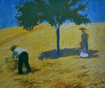 August Macke / Tree in a Corn Field by klassik art