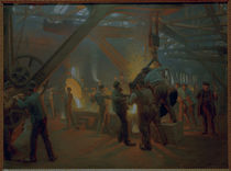 P.S.Kröyer / At the Foundry / Paint./ 1885 by klassik art