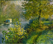 Claude Monet, Le bateau-atelier von klassik art