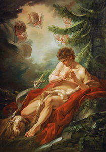 F.Boucher, John the Baptist by klassik art