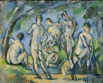 P.Cézanne, Sieben Badende von klassik art