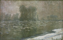 Monet / Matin brumeux, débâcle by klassik art