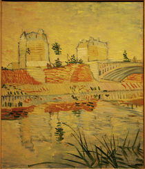 V. v. Gogh, Pont de Clichy / Paint./ 1887 by klassik art