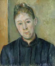 Cézanne / Portrait o. Madame Cézanne/c. 1885 by klassik-art