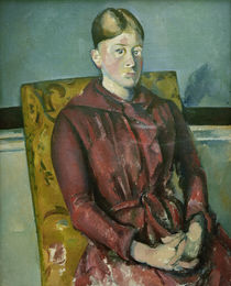 Cézanne / Portrait o. Madame Cézanne/c. 1888 by klassik art