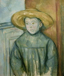 P.Cézanne, Kind mit Strohhut von klassik art