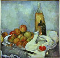 Cézanne / Bottles and peaches /  c. 1890 by klassik art