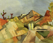 A.Macke / Rockry Landscape / 1914 by klassik-art