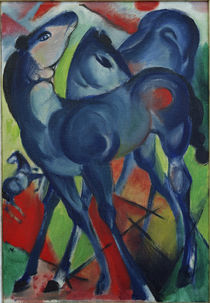 F.Marc / The Blue Foals / 1913 by klassik art