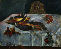 Gauguin / Still life with exotic birds by klassik art