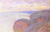 Monet / Chalk Cliffs near Dieppe by klassik art