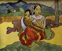 Gauguin / Studie zu: Wann heiratest Du? von klassik art