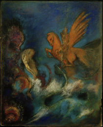 O. Redon, Roger und Angelika (Perseus und Andromeda) by klassik art
