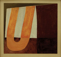 S.Taeuber-Arp, Composition in ‘U’ shape / painting by klassik art