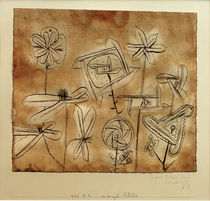 Paul Klee, Bewegte Blüten / 1926 von klassik art