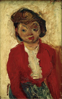 Ch. Soutine, Young Englishwoman / painting, c. 1934 by klassik art