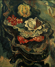 Ch. Soutine, Table with victuals / painting 1923 by klassik art