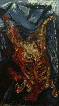 Chaim Soutine, Beef Skinned / painting by klassik art