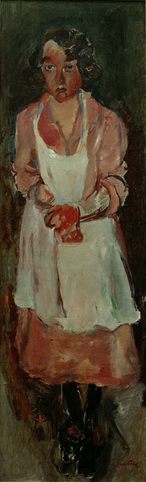 Ch. Soutine, The Chambermaid / painting by klassik art