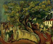 Ch. Soutine, Landschaft in Cagnes mit Baum von klassik art
