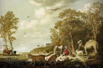 Aelbert Cuyp, Orpheus with animals by klassik art