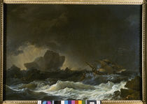Ph. J.Loutherbourg / Seascape / 1766 by klassik art