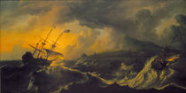 Backhuysen / Storm /  c. 1675 by klassik art