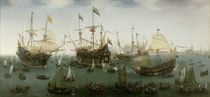 H.C. Vroom, Die Rückkehr der zweiten Ostindien-Expedition nach Amsterdam / 1599 von klassik art