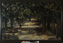 Ch. Rohlfs, "Chestnut avenue to Belvedere" / painting by klassik art