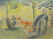 P.Signac, Au Champs-Elysées von klassik art