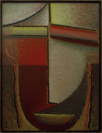 A. v. Jawlensky, Abstrakter Kopf: Abend, 1931 von klassik art