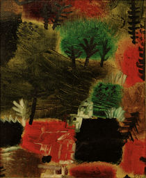 Paul Klee, Kleine Landschaft, Gemälde von klassik art