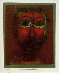 Paul Klee, Kopf eines berühmten Räubers von klassik art