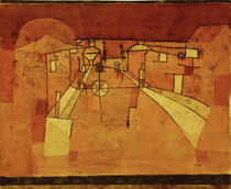 Paul Klee, Straße im Lager von klassik art