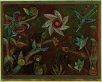 Paul Klee, Kreuz– und Spiralblüten von klassik art