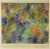 P.Klee, nördlicher Garten in Blüte von klassik art