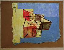 P.Klee, bebautes Ufer von klassik art