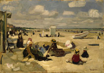 J.Goossens, Strand von La Panne von klassik art