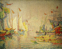 Konstantinopel, Das Goldene Horn / Gemälde v. Paul Signac von klassik art
