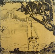P.Signac, "Pointe Bacon" / painting by klassik-art