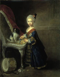 Friedrich II., Kronprinz mit Orden / Pesne von klassik art
