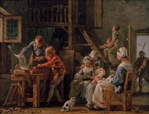 N.Hallé, Education of the Poor, Painting by klassik art