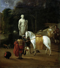 K.Dujardin, Abschied vor dem Palast von klassik art