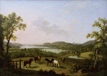 L.P.Strack, Der Plöner See von Bösdorf by klassik art